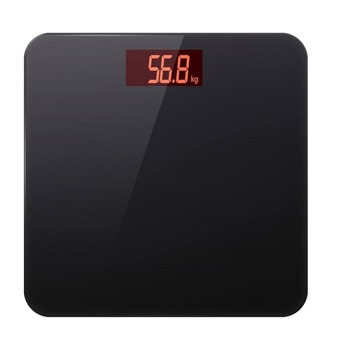 DIGITAL BATHROOM SCALE - BLACK