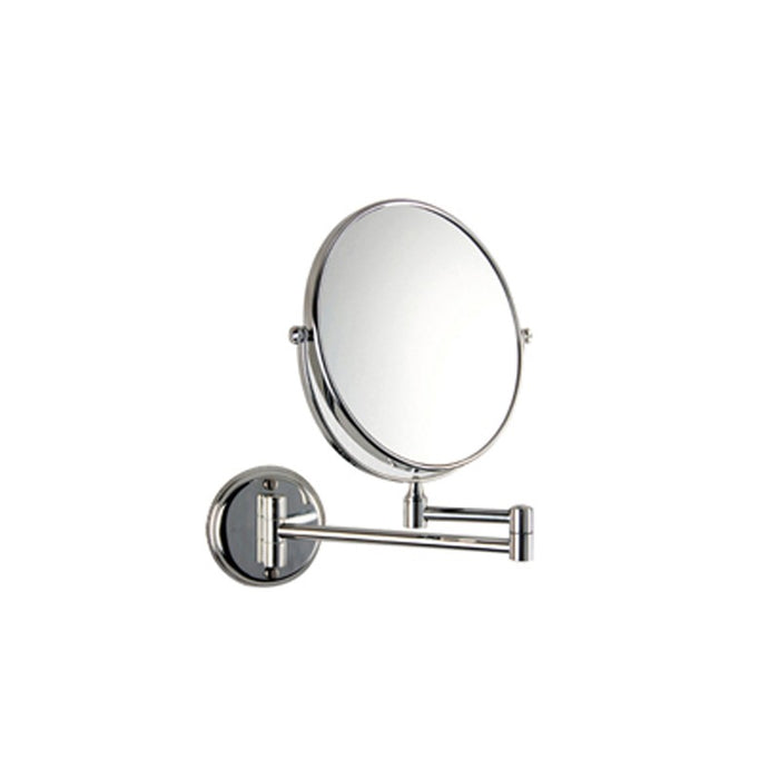 SS WALL MOUNTED SHAVING MIRROR