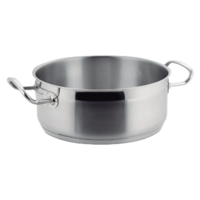 ST/STEEL CASSEROLE WITHOUT LID 36 CM